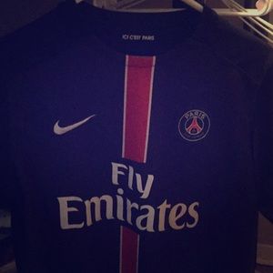 Authentic PSG Nike shirt never worn